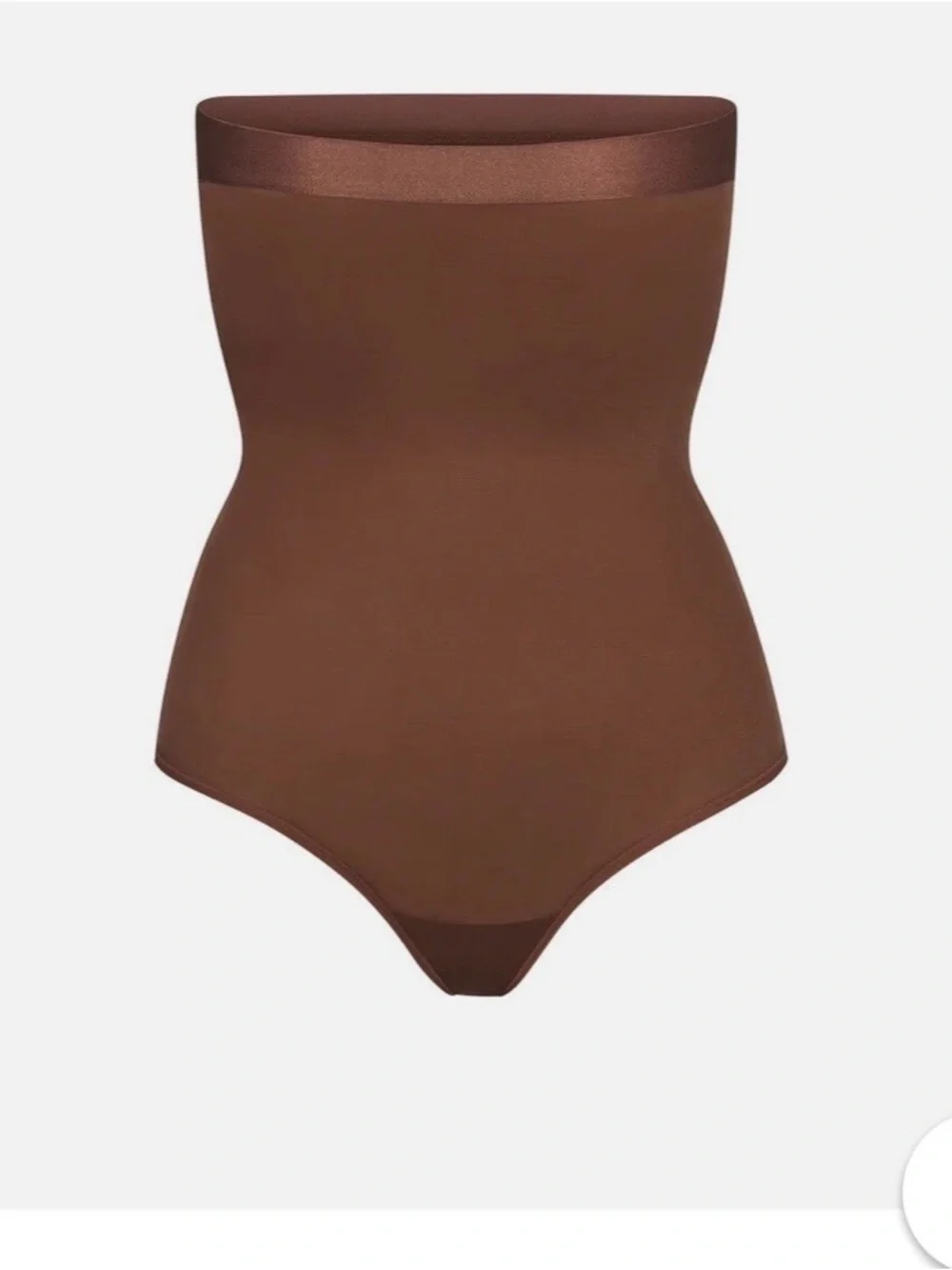 SKIMS Swim skirt AND high waisted thong